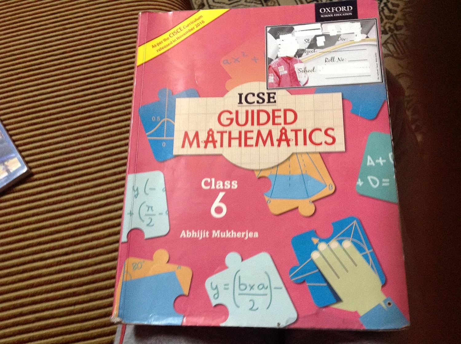 ICSE guided mathematics class 6 by abhijit mukherjea [Paperback ...