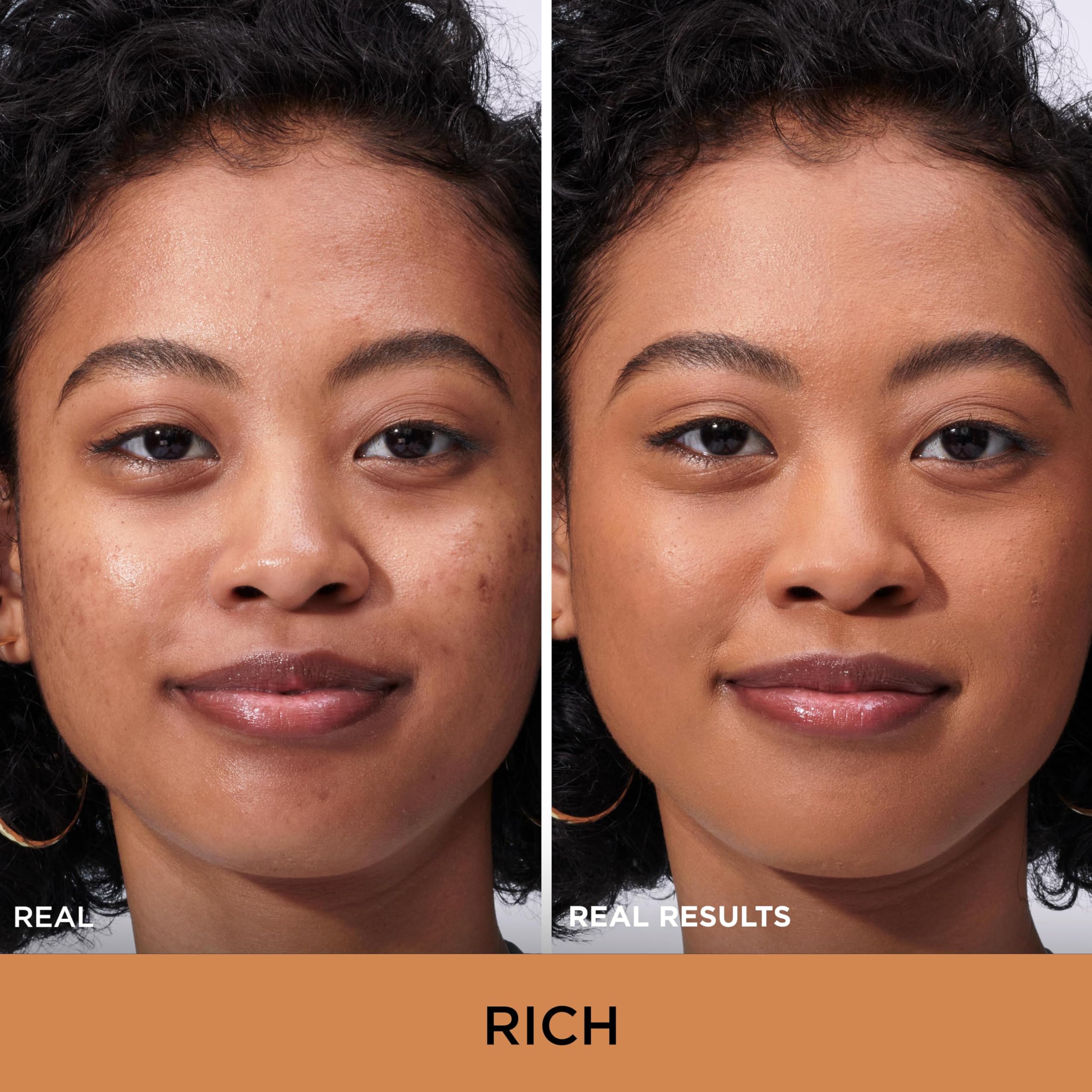IT Cosmetics Full Coverage Foundation, Natural Matte, Made with Hyaluronic Acid, SPF 40 Protection, Your Skin But Better CC+ - Image 2