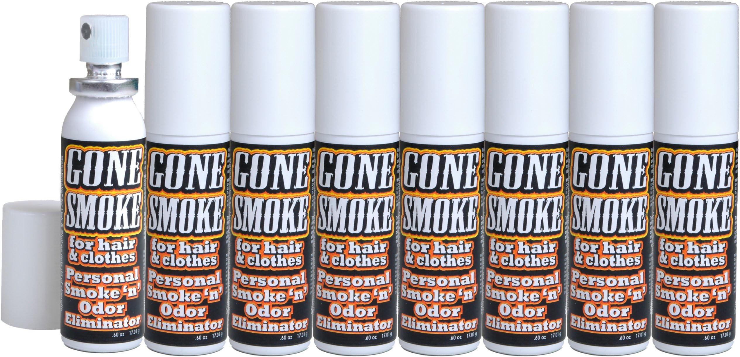 Gone Smoke 21022 Smoke 'n' Odor Eliminator Bullet - 1.0 oz., Set of 8