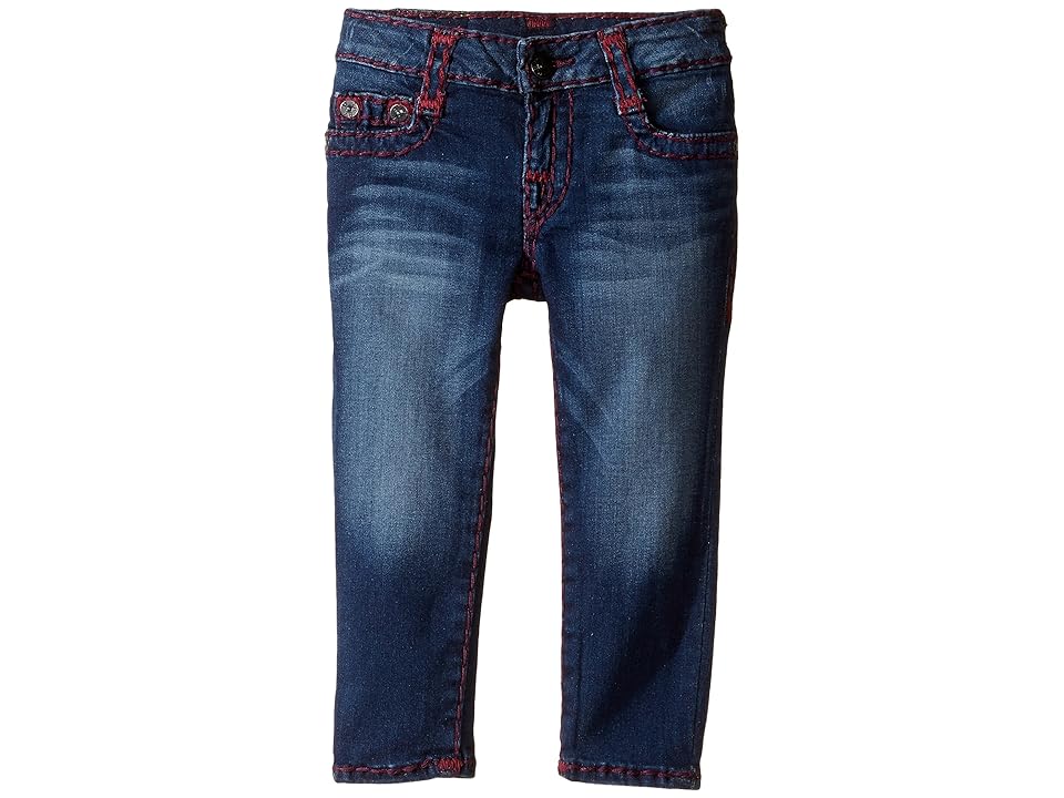 

True Religion Kids Casey Super T Jeans (Toddler/Little Kids) (Heather Sky) Girl's Jeans, Gray