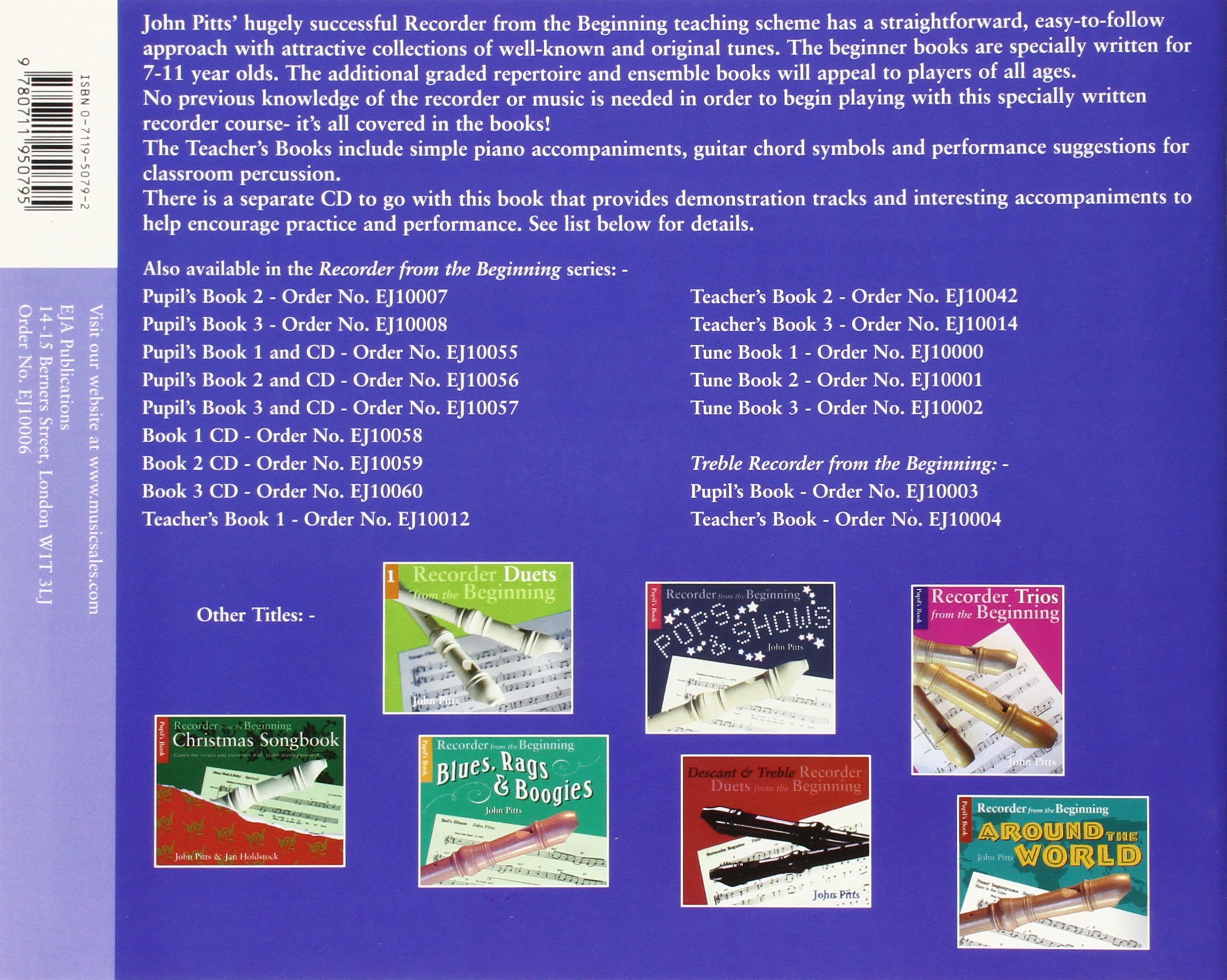 Recorder from the Beginning - Book 1: Classic Edition