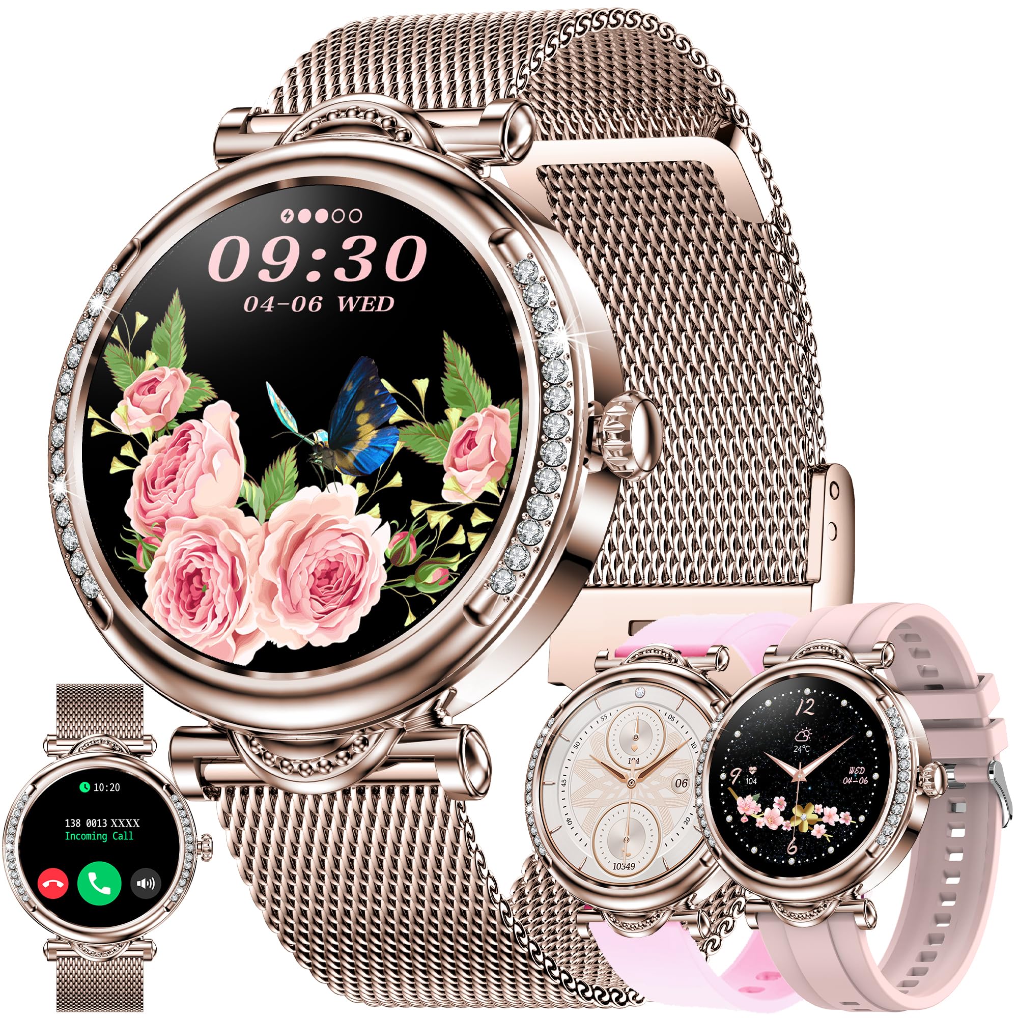Montre connectée femme LSDIAMS smartwatch appel Bluetooth