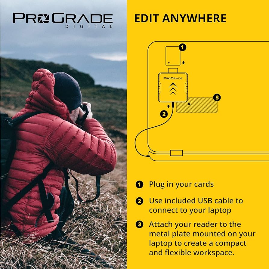 外付けハードディスク・ドライブ ProGrade Digital CFexpress TypeB 325GB_1 外付けハードディスク・ドライブ ProGrade Digital CFexpress