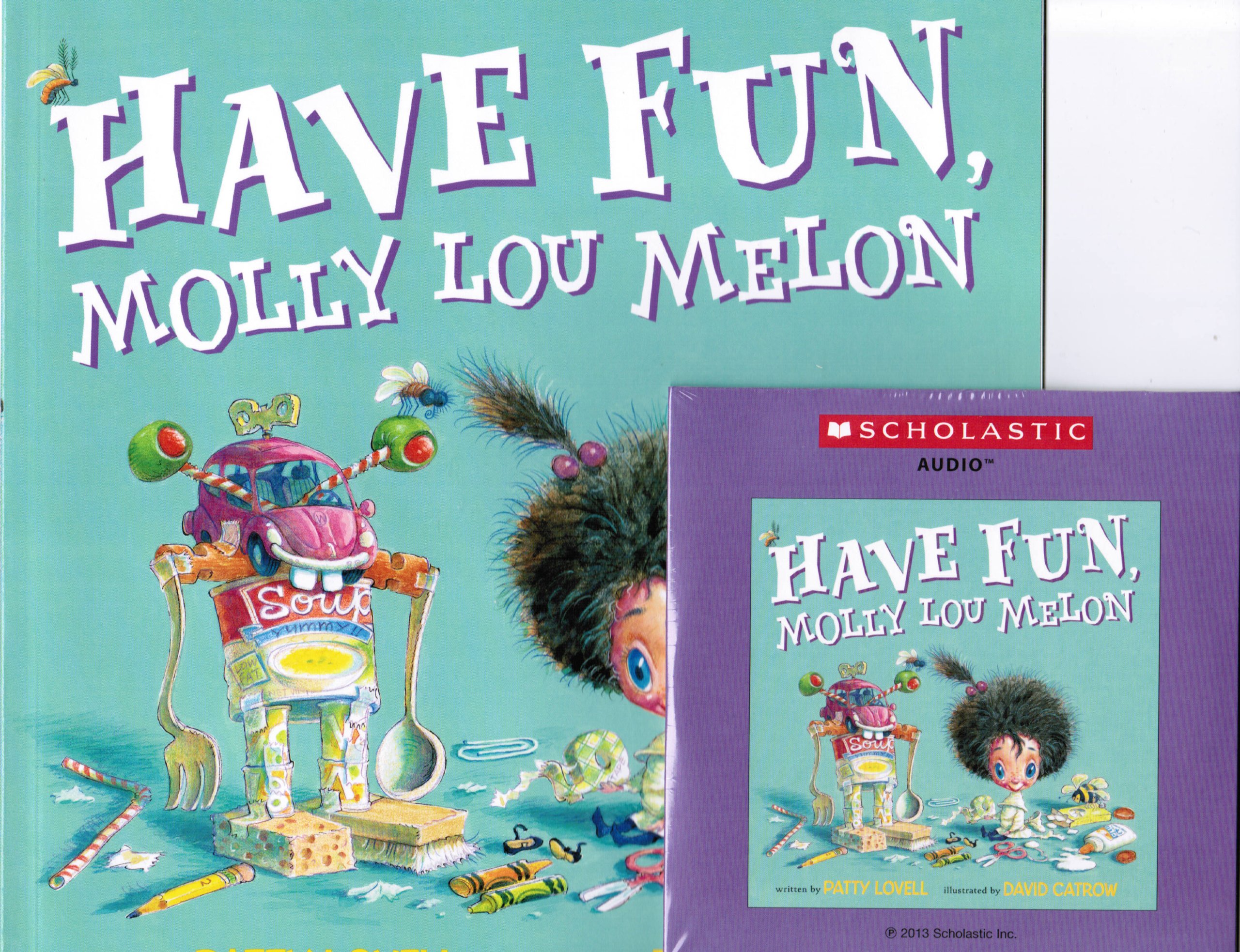 Have Fun, Molly Lou Melon with Read Along CD by Patty Lovell (2013-01-01) [Paperback]