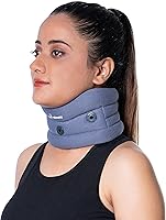 Vista 11 de Wonder Care Soporte de cuello para dormir, cuello cervical ajustable, alivio de la presión de la columna cervical, ideal para viajes, trabajadores