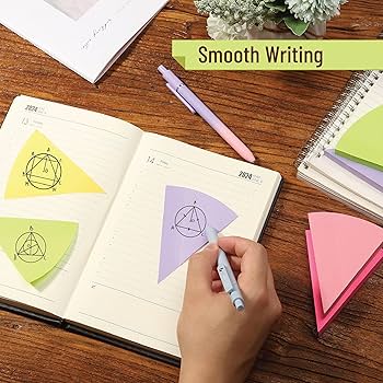 Amazon.co.jp: Mr. Pen- 三角付箋、8パッド、480シート、4インチ