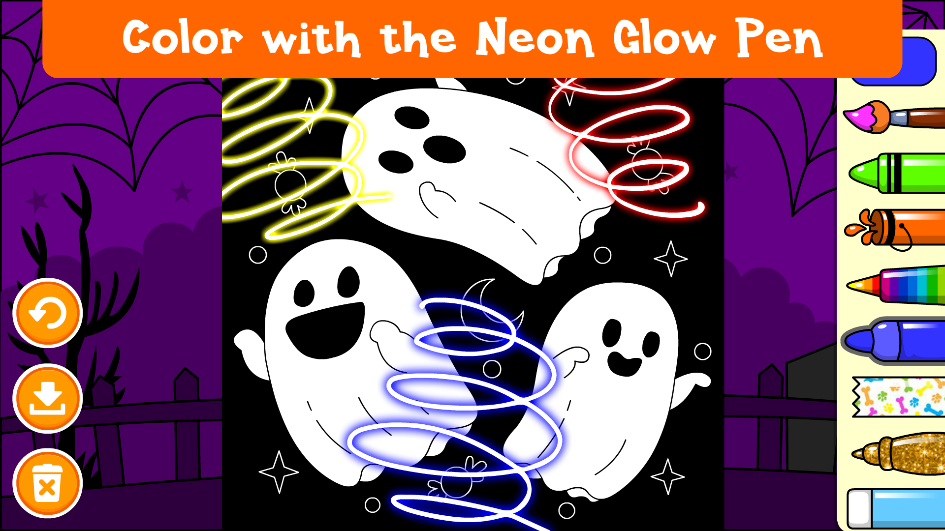 Halloween Coloring Games for Kids App on Amazon Appstore
