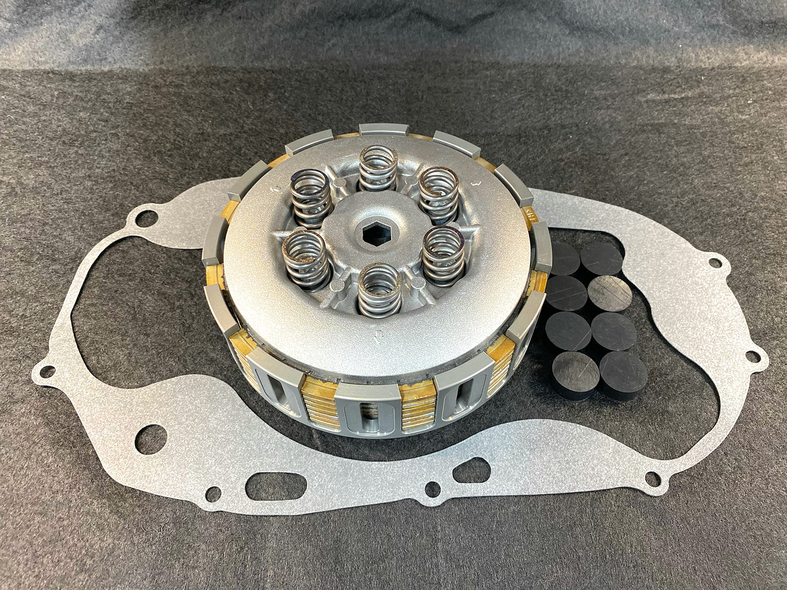 Yamaha Banshee Racing Parts MacDaddy Racing Clutch Kit With Gasket For Yamaha Banshee 350 (1987-2006) Banshee Clutch Kit - Foto 5