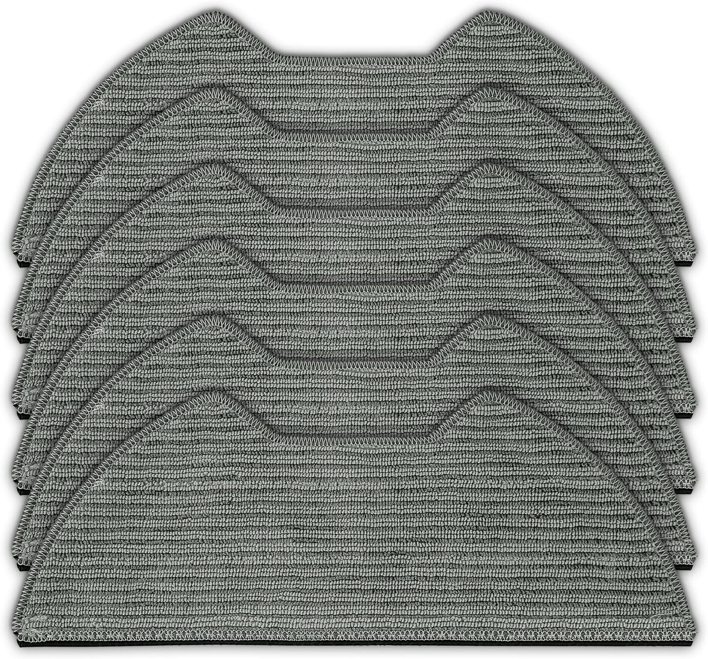 (6 Pack) UR2650WS Replacement Mop Pads Compatible with Shark Matrix Plus 2-in-1 Robot Vacuum Cleaner, Mopping Pads, Refill Accessories, Washable Mop Cloths