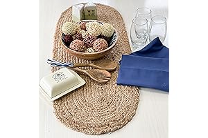 Chardin Home 36" Jute Table Runner