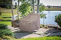 Vista 7 de Modern Leisure Garrison - Funda giratoria para silla de patio, tela resistente a la intemperie, protección de muebles de exterior, perfecta