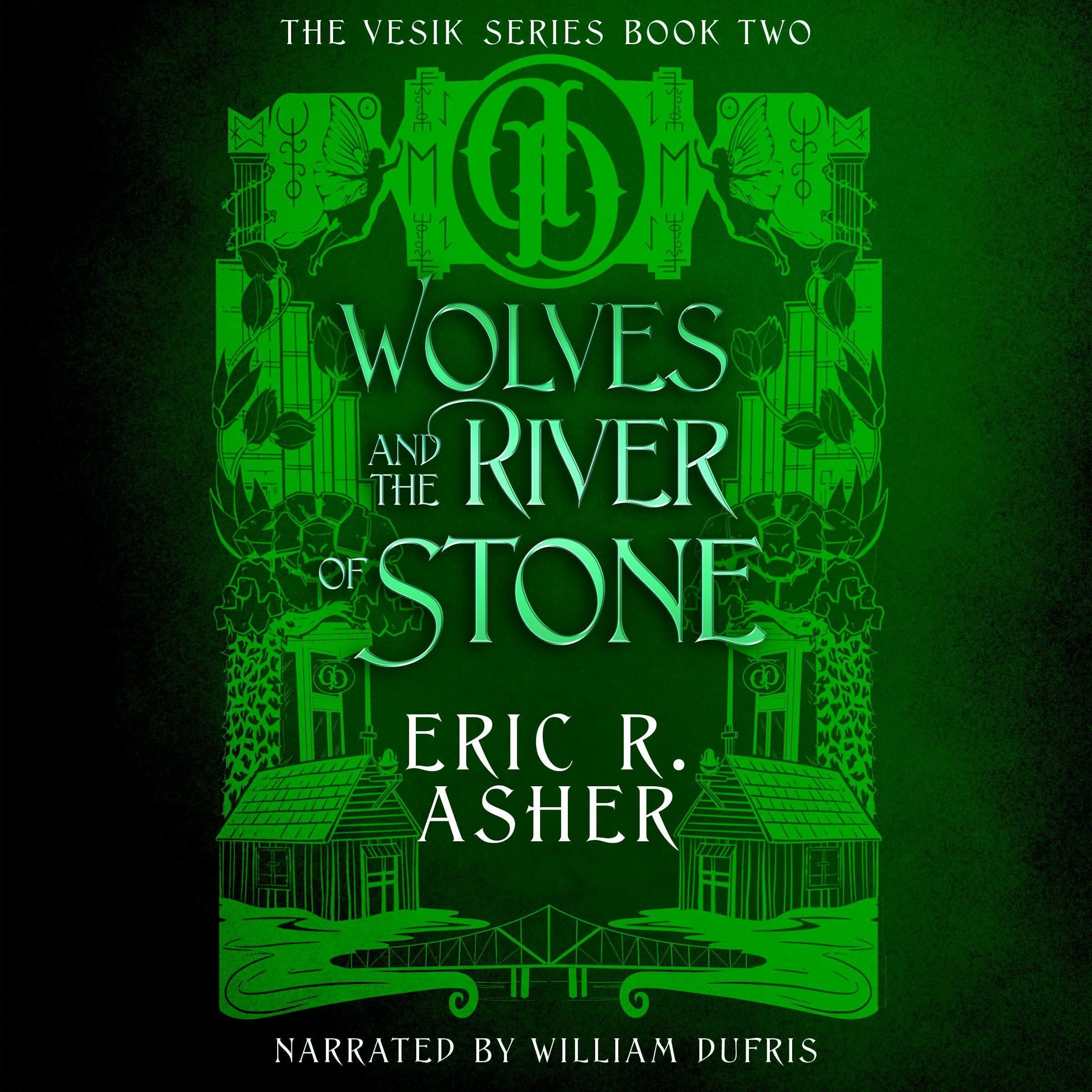 Cover art for Wolves and the River of Stone (Vesik)