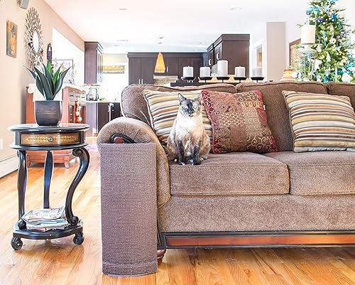 Miniatura 6 de Sofa-Scratcher ' Rascador para gatos y protector de muebles (carbón)