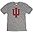 Blue 84 Men\'s Indiana Hoosiers Tri-Blend T-Shirt Vintage Icon Heather Grey, Grey, X-Large