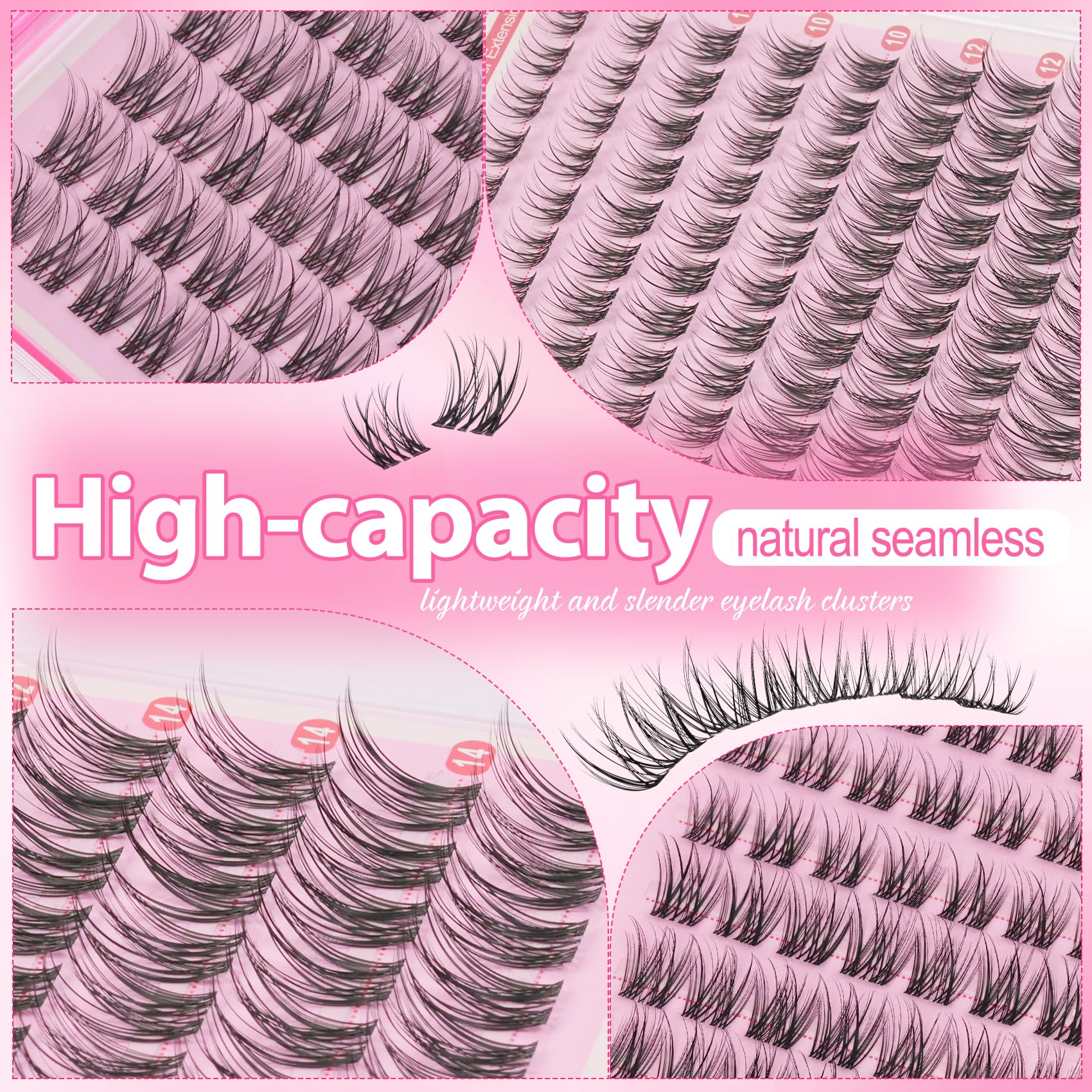 Natural Lash Clusters: DIY Eyelash Extensions -6 Natural Lash Clusters: DIY Eyelash Extensions -6