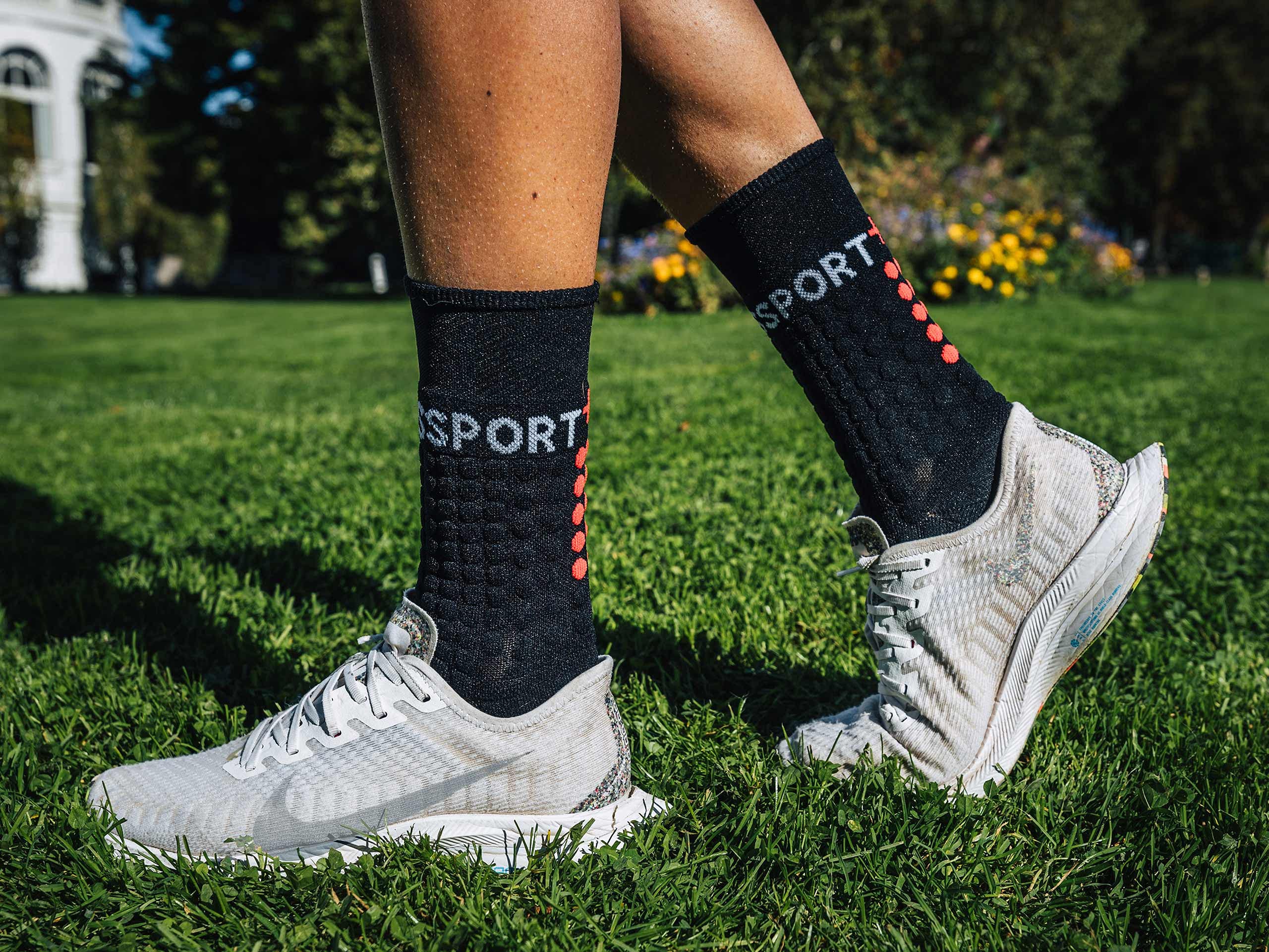 COMPRESSPORT Pro Racing Socks Winter Run Calzini Unisex - Adulto