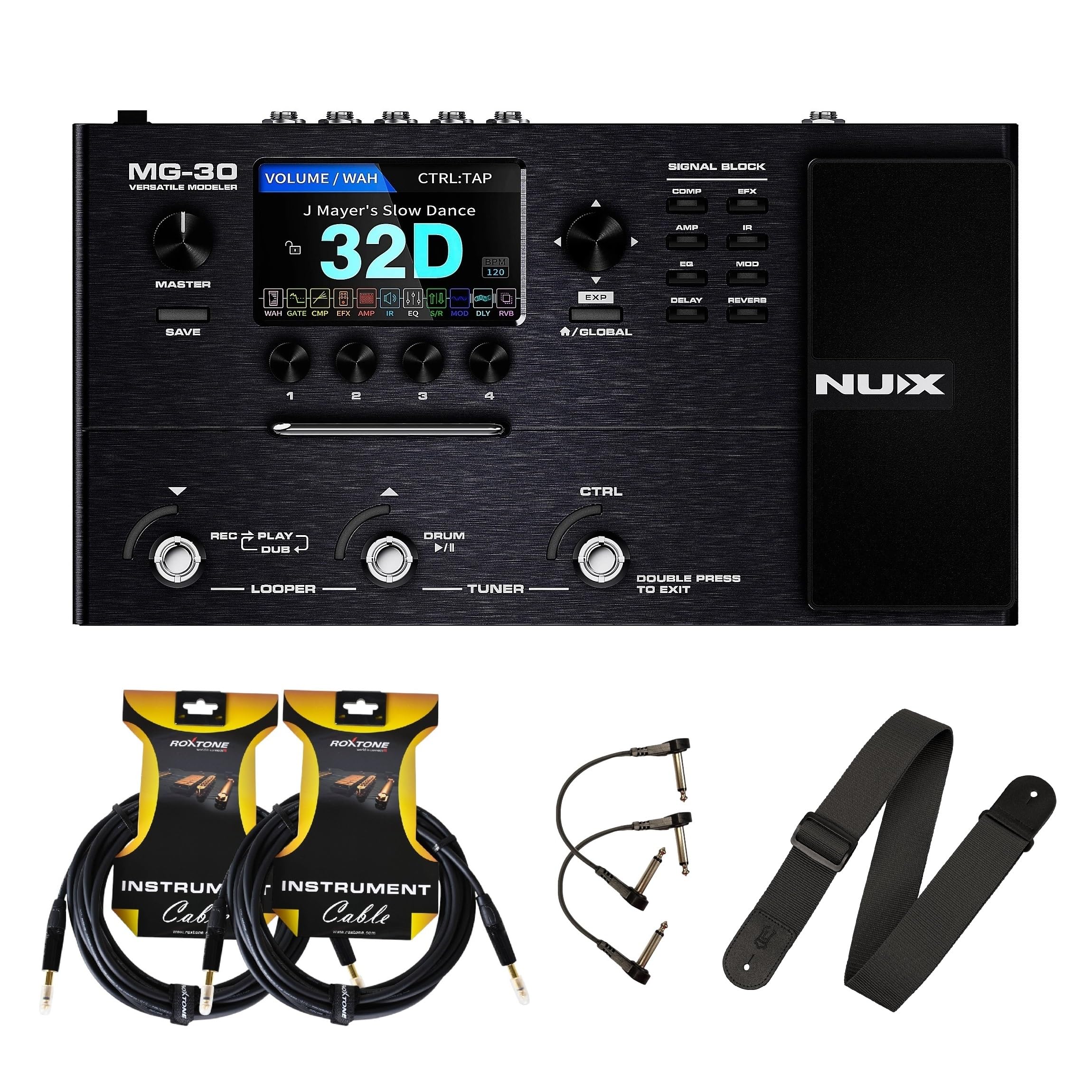 NUX MG-30 ギターエフェクター NUX MG-30 ギターエフェクター