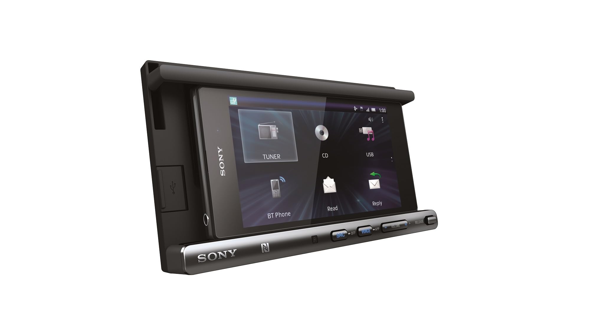 Sony XSP-N1BT in-Car 2-DIn Smartphone Cradle Receiver : Amazon.in