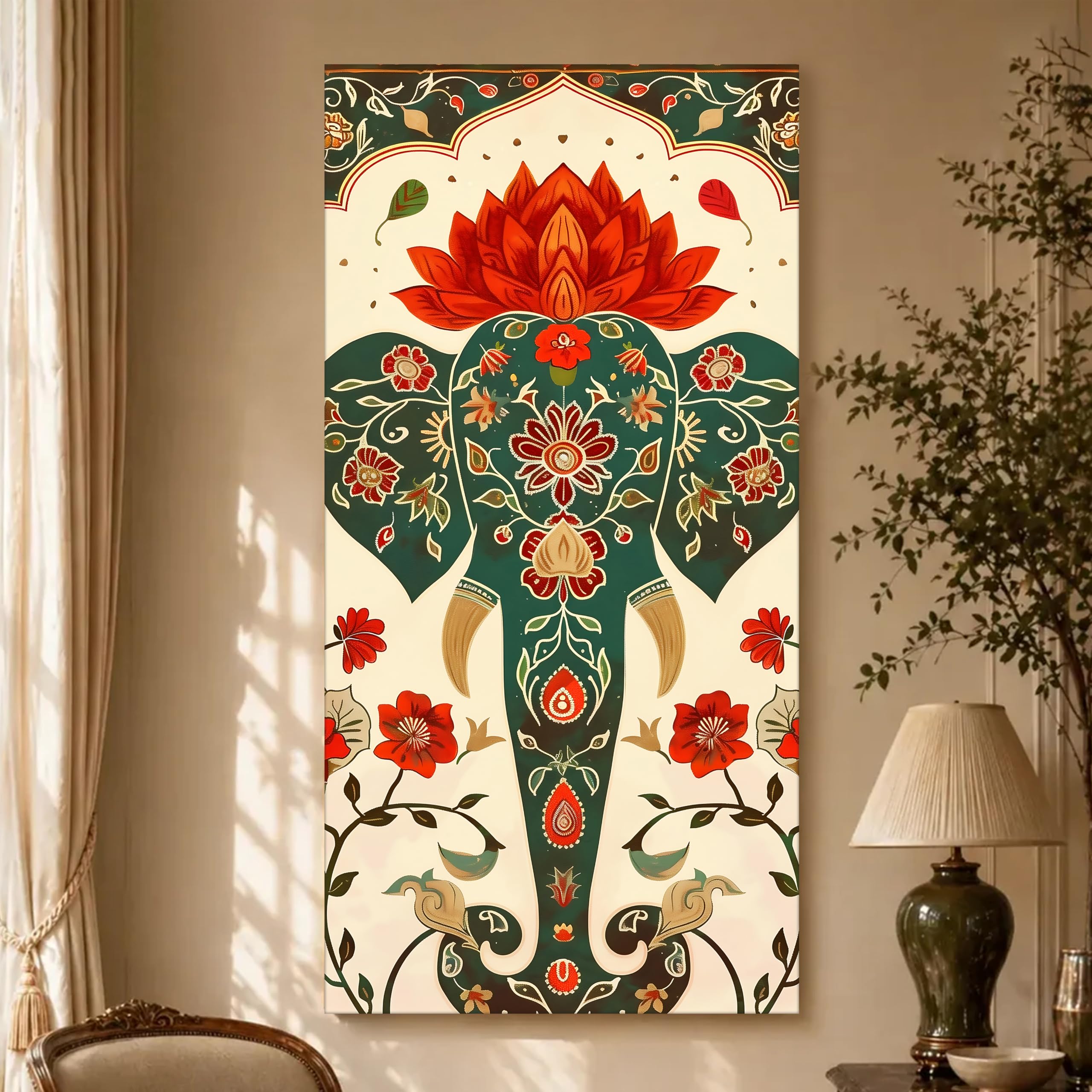 Vastu 7 Running Horses Painting - Luck & Prosperity -29