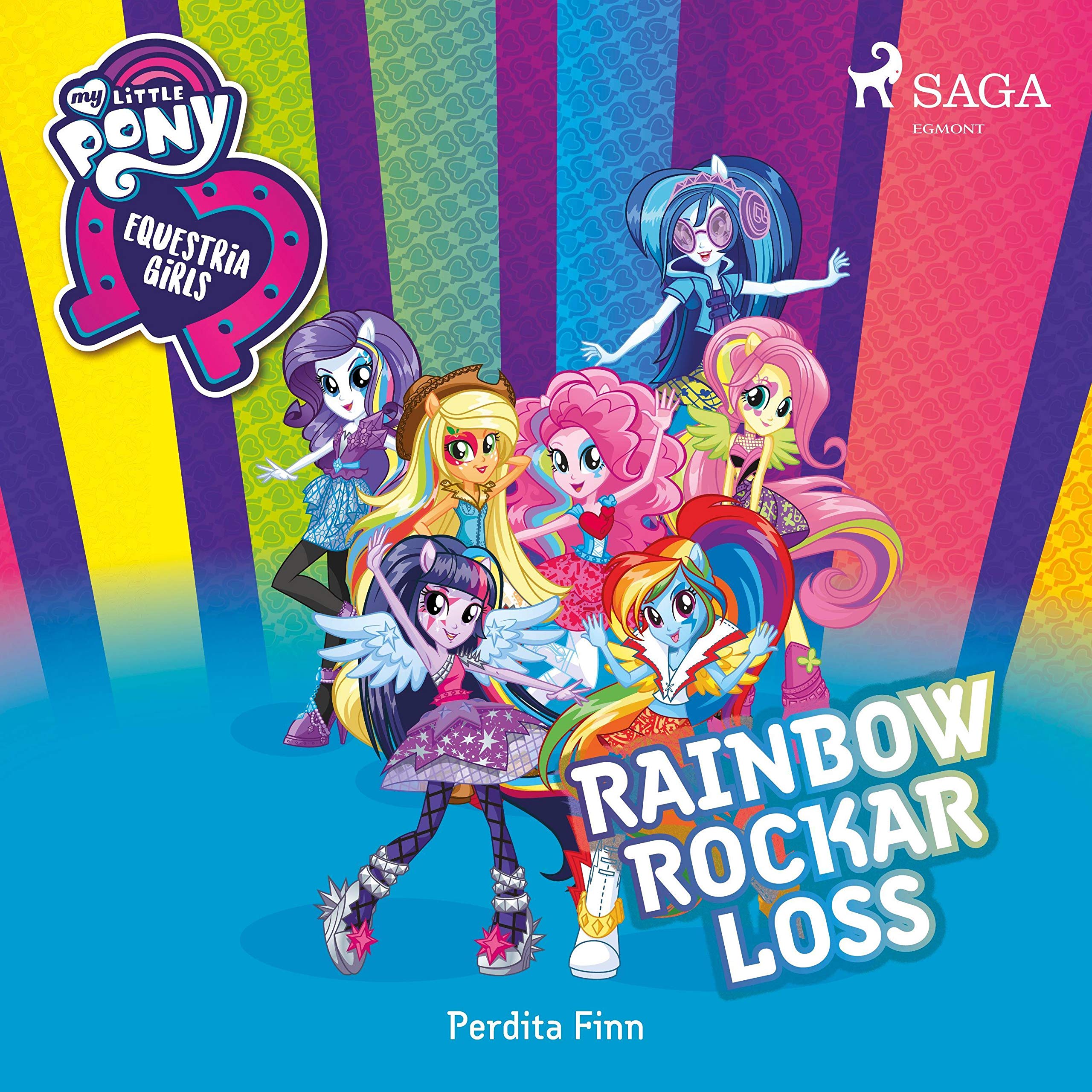 Cover art for Rainbow rockar loss [Swedish edition]