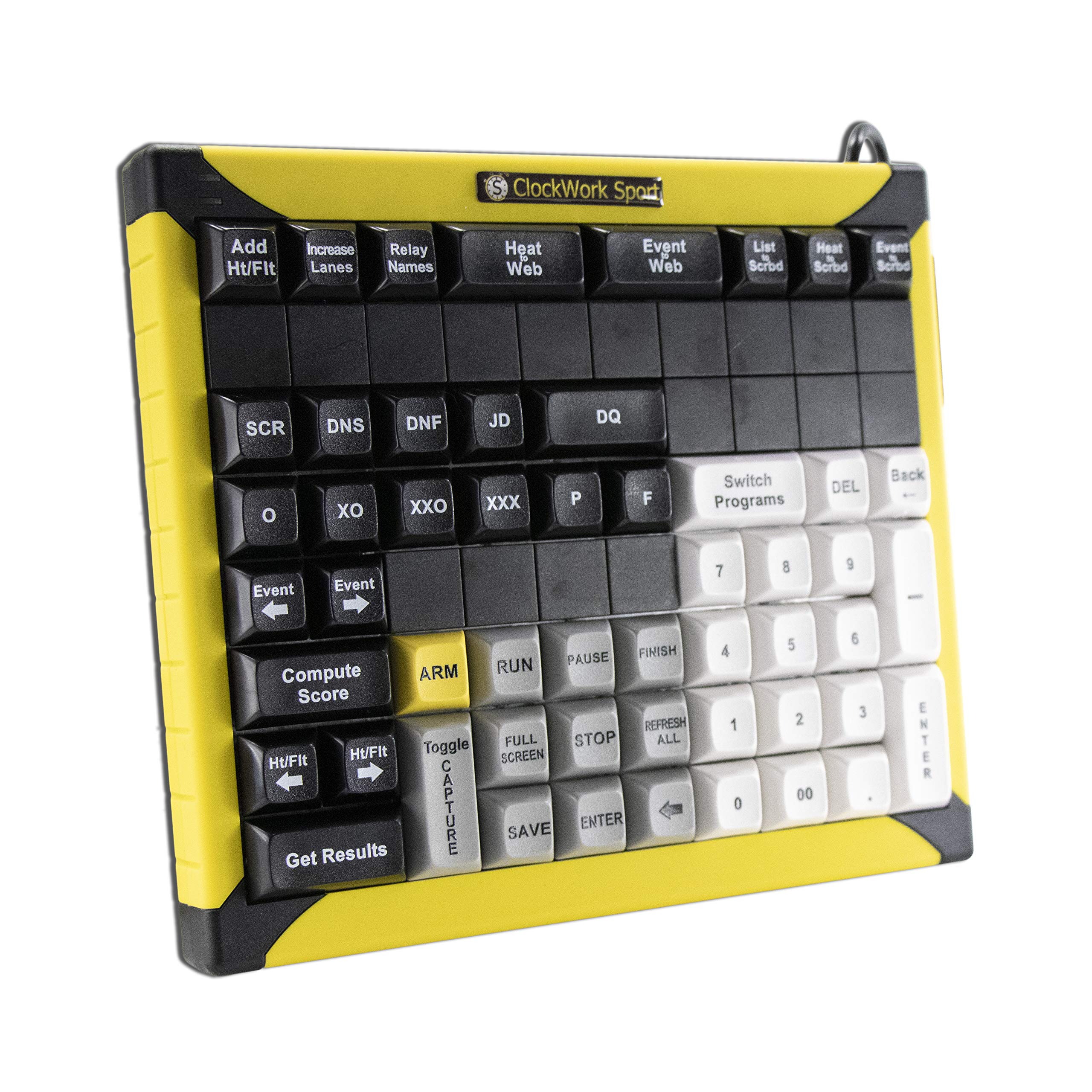 Clockwork Control Board for Hy-Tek + FinishLynx (80, Keyboard)