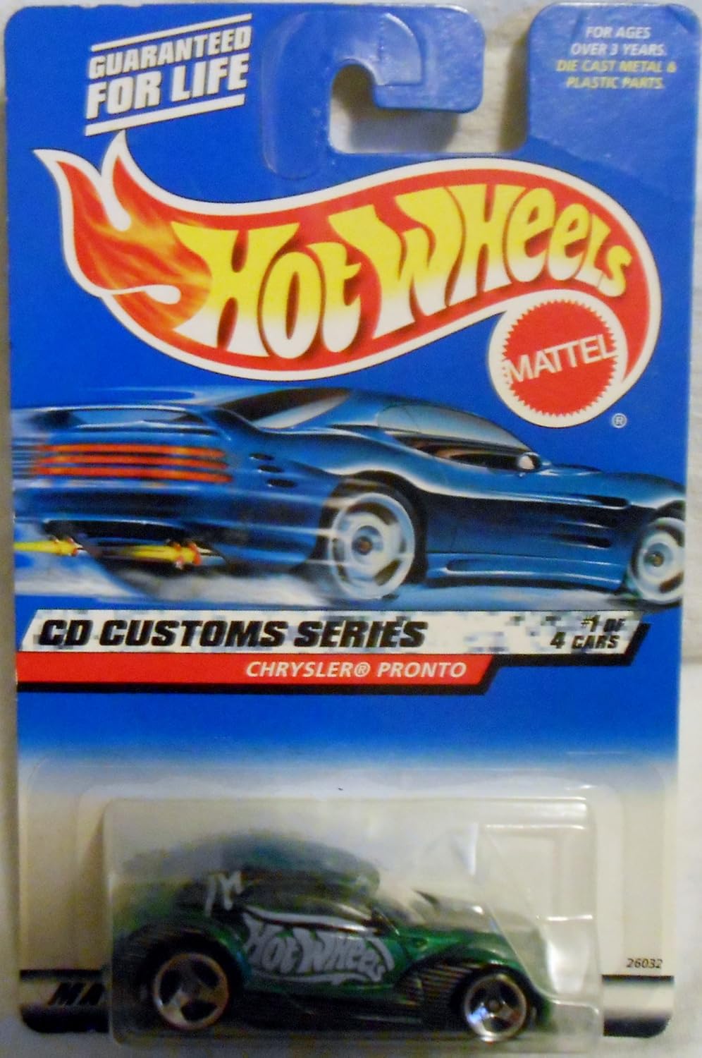 Hot Wheels Chrysler Pronto CD Customs Series #1 of 4 2000 Basic Car 1:64 Scale Series Collector #029