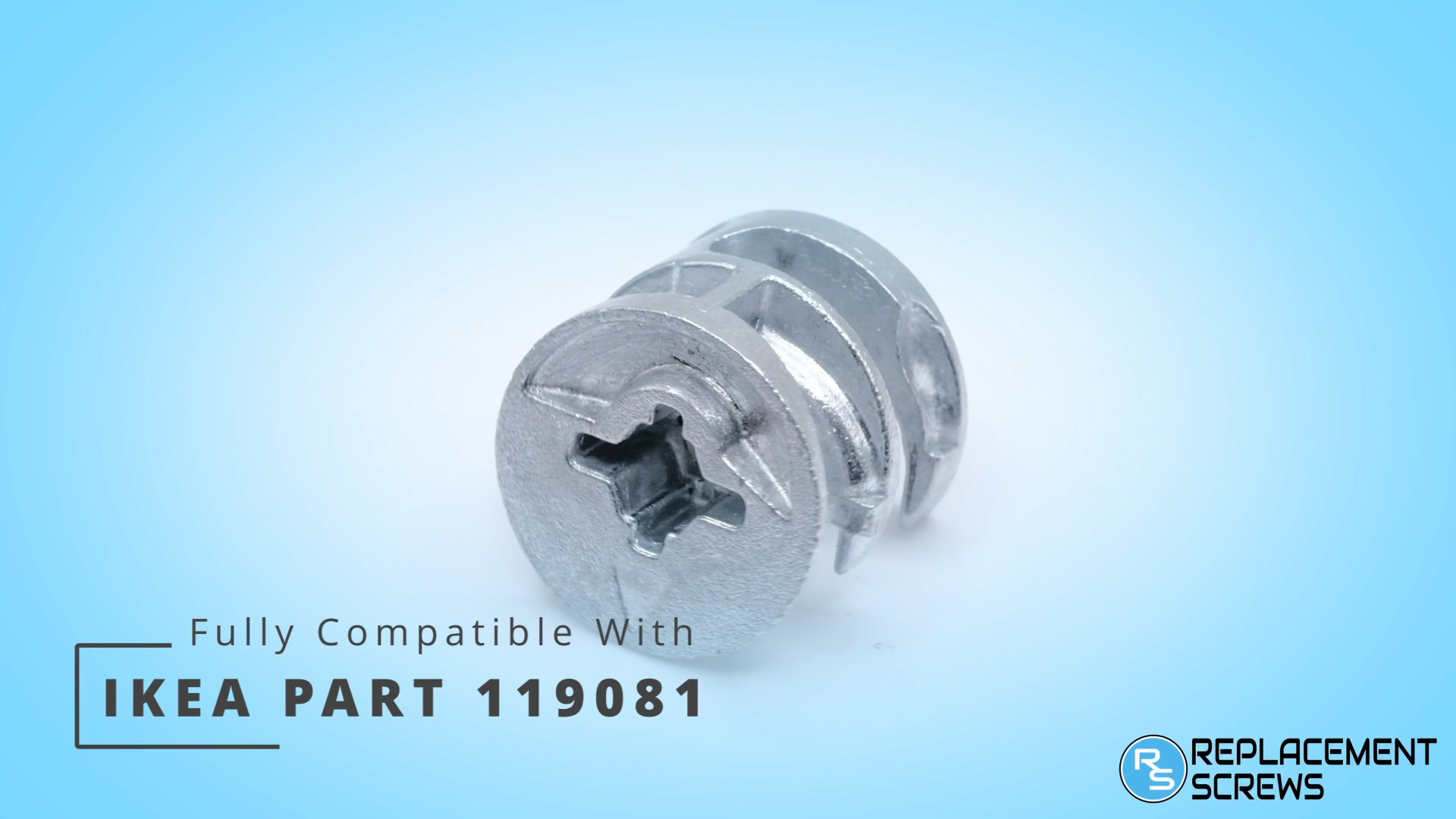 ReplacementScrews Cam Lock Fasteners Compatible with IKEA Part