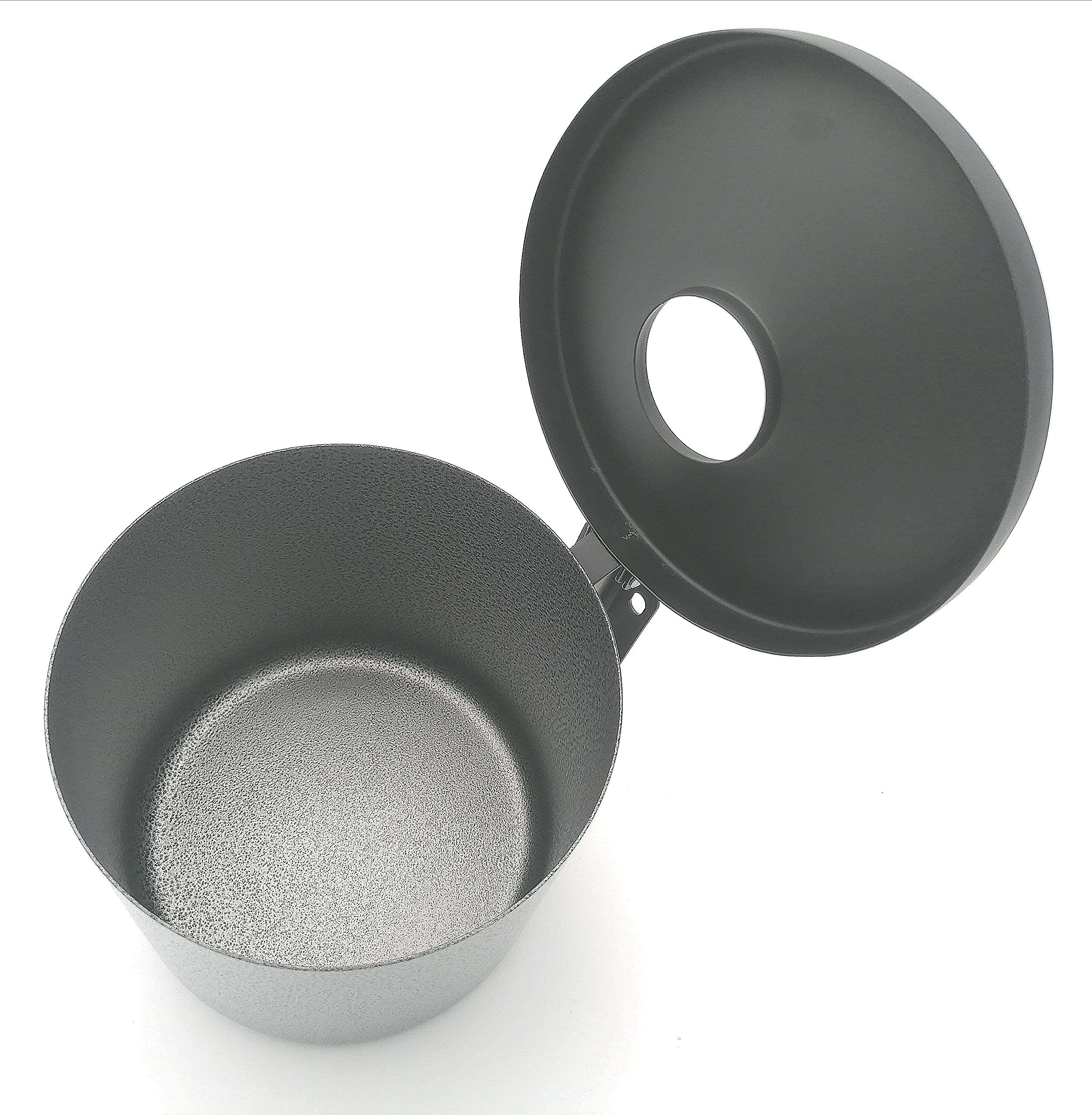 NUISIPRO - Cenicero exterior grande y resistente, capacidad 2 l, montaje en pared