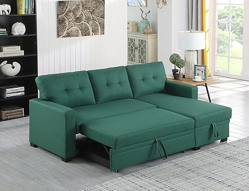 Miniatura 35 de Sofá modular de terciopelo con diván, sofá modular de 3 asientos en forma de L con brazos de almohada de terciopelo y cojines de respaldo y asiento