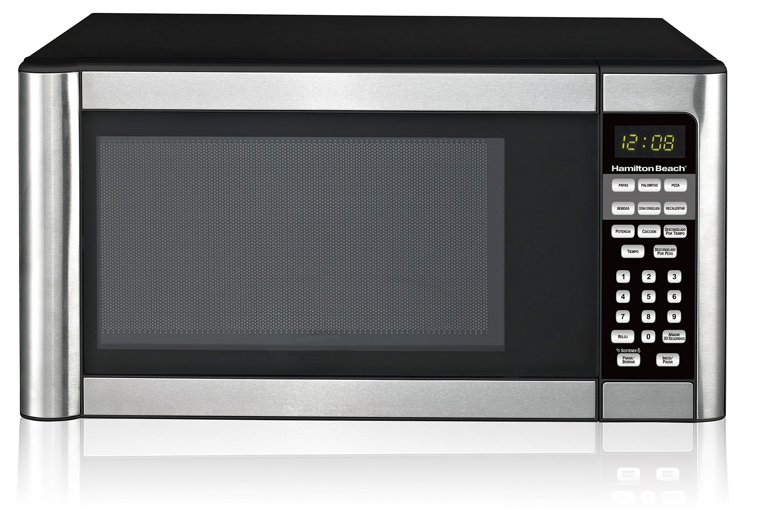 Amazon.com: Hamilton Beach 1.1 cu ft Microwave, Stainless Steel: Countertop  Microwave Ovens: Home & Kitchen