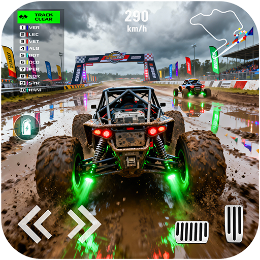 carz games - Extreme Autofahren - Rennspiele Offroad: Autorennen mit Geländewagen & LKW im Schlamm