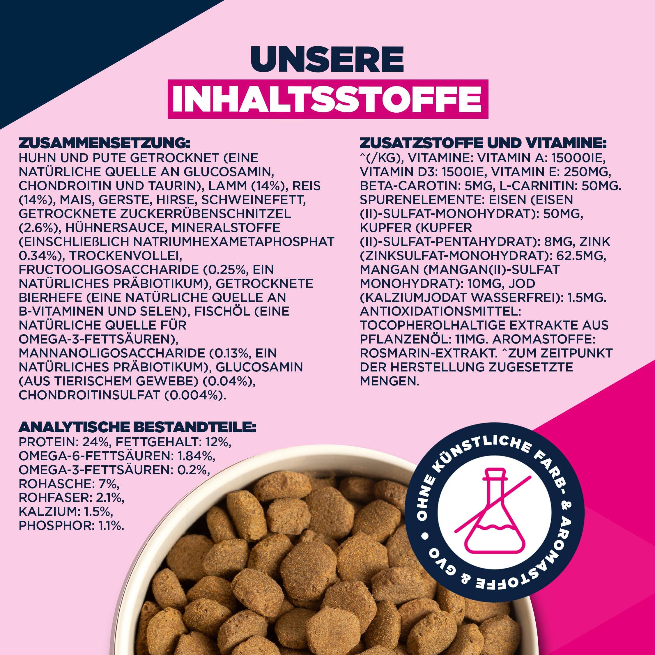 Eukanuba Senior Hundefutter mit Lamm und Reis für große Rassen - Premium Trockenfutter für ältere Hunde, 12 kg