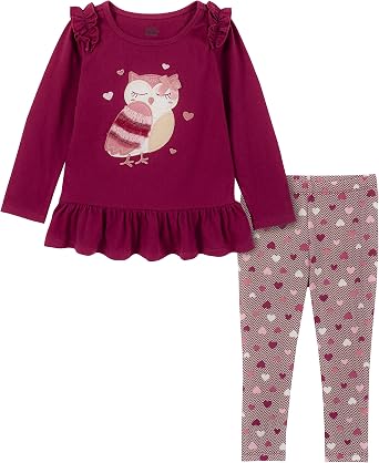 Kids Headquarters Baby Girls 2 Pieces Legging Set
