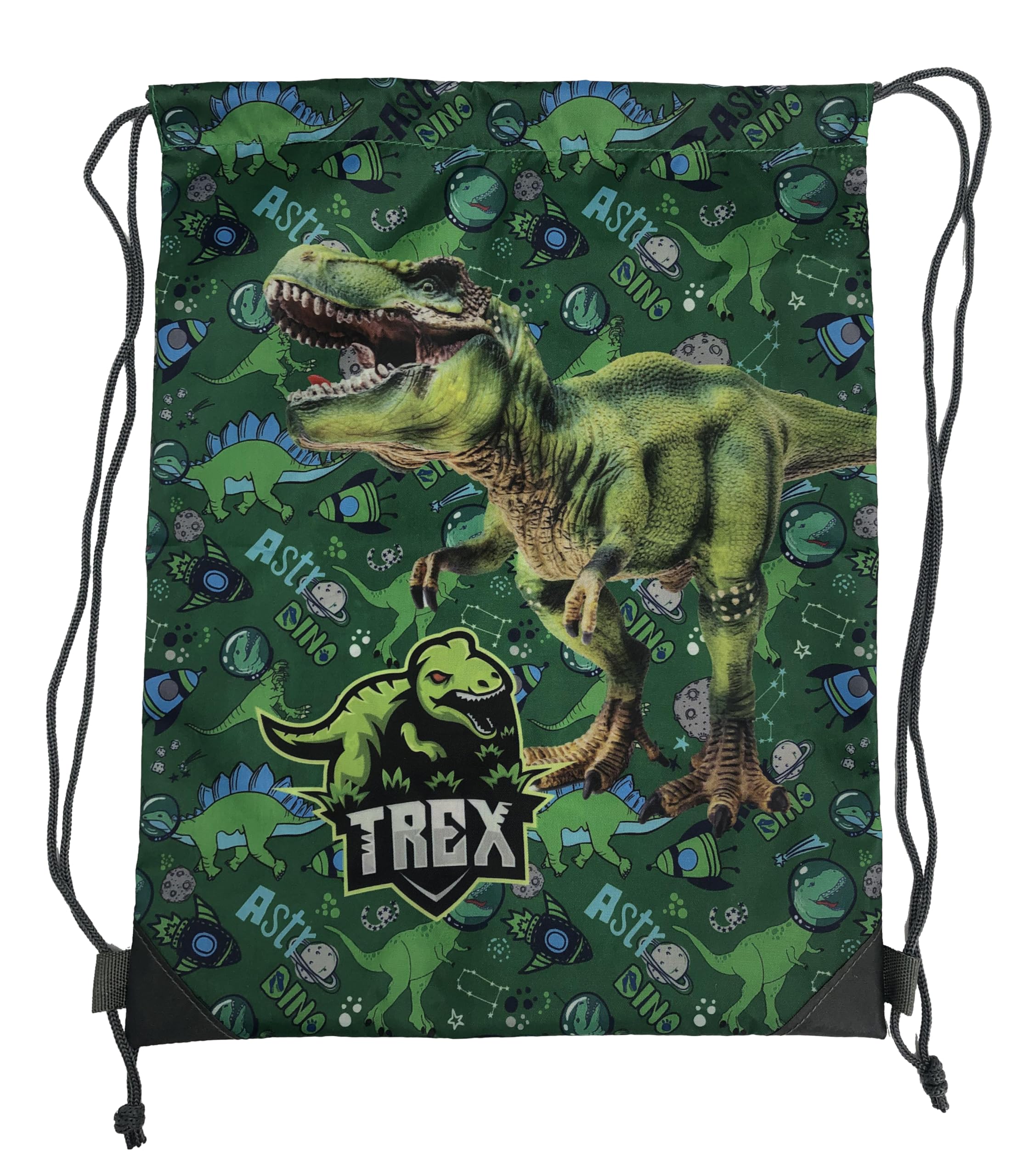 DINO DINOSAURIER SCHULRANZEN SET 1 KLASSE | SET 3 TEILIG FÜR GRUNDSCHULE | LEICHT | ERGONOMISCH und ANATOMISCH | FEDERMÄPPCHEN SPORTBEUTEL