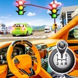Open World Car Driving Test Simulator 3D: Modern Car Driving School Game
