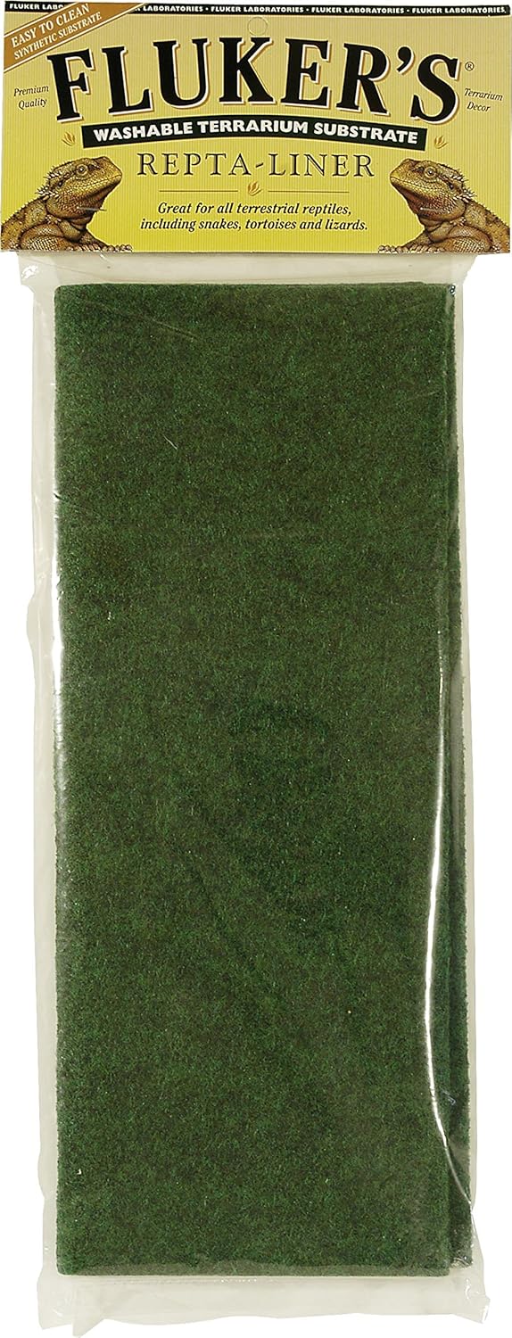 Fluker's Repta Liner Washable Terrarium Substrate for Reptiles, Large 12"x 30" : Pet Supplies
