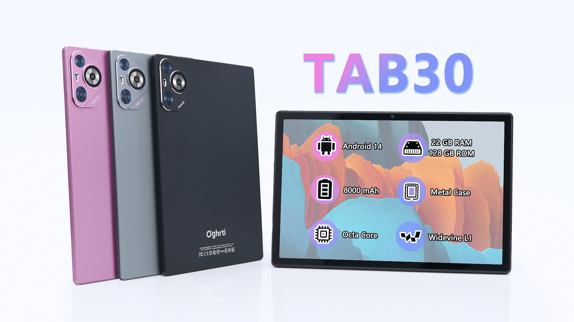 タブレット 4GB RAM 128GB ROM (Android 14) Android 14 Tablet, 22GB RAM 128GB ROM 1TB Expansion, 10.1