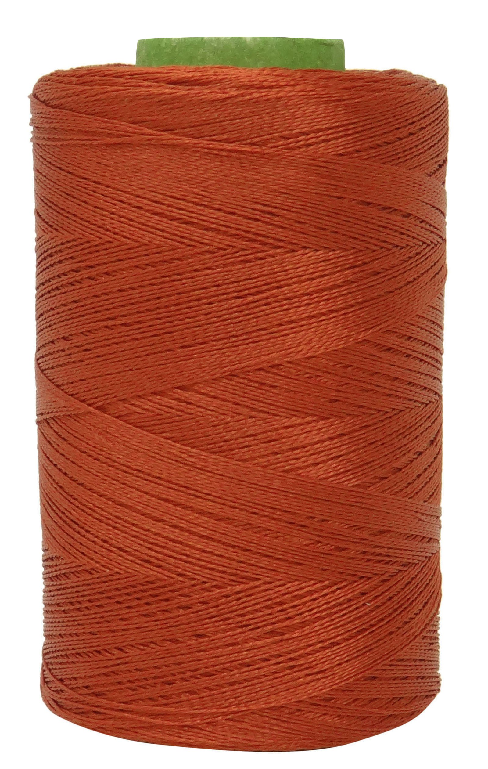 Fil de soie orange pour broderie main et machine - Qualité supérieure éclatante x10