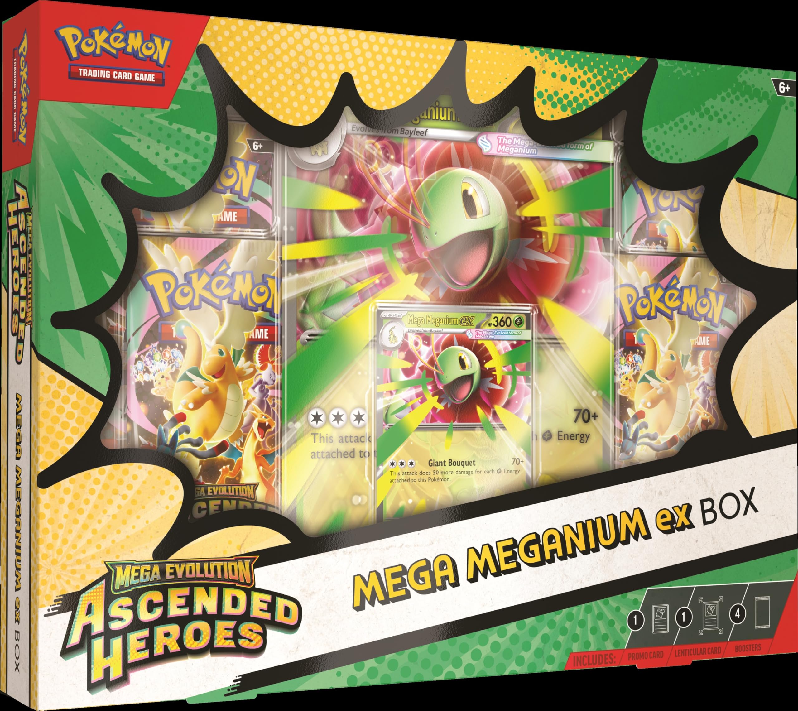 Amazon.com: Pokémon TCG: Mega Evolution—Ascended Heroes Mega