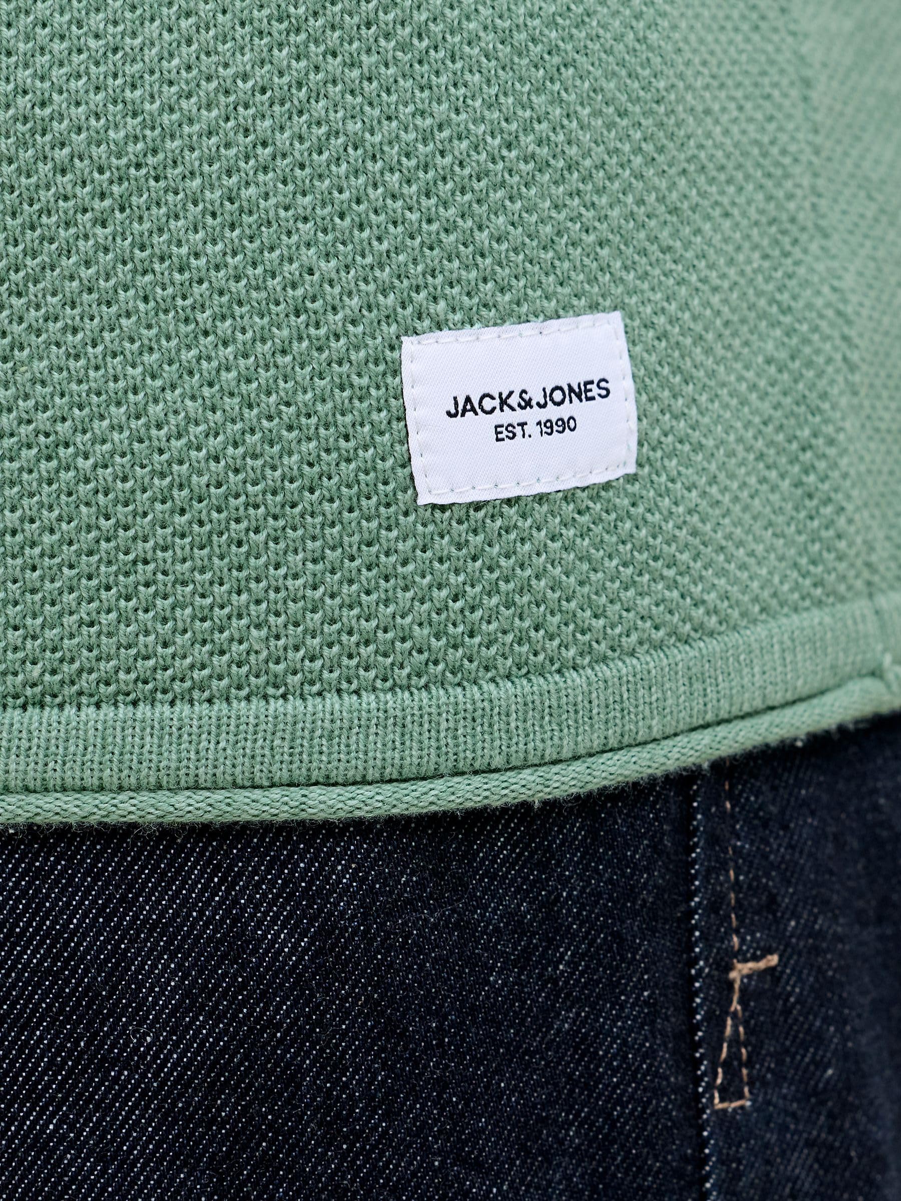 JACK & JONES Knitted Pullover Plain Knitted Pullover