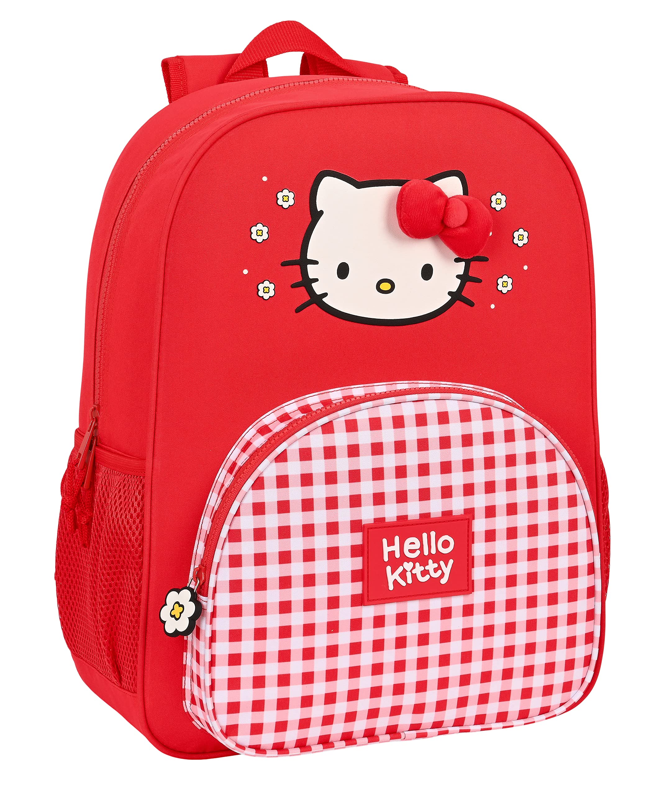Safta MOCHILA DE 33 CM ADAPT.CARRO HELLO KITTY "SPRING"