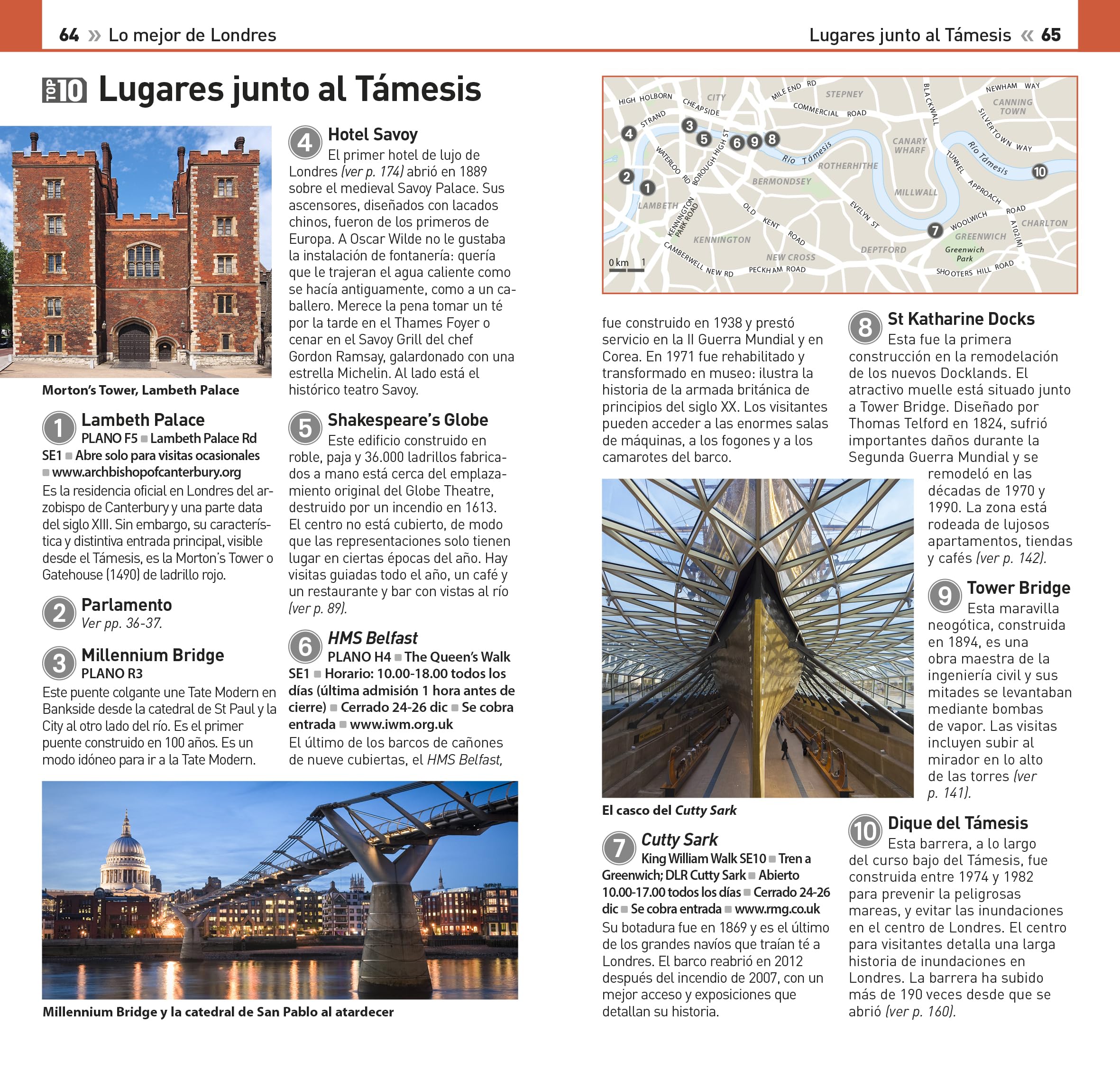 Londres (Guías Visuales TOP 10): La guía que descubre lo mejor de cada ciudad (Guías de viaje)