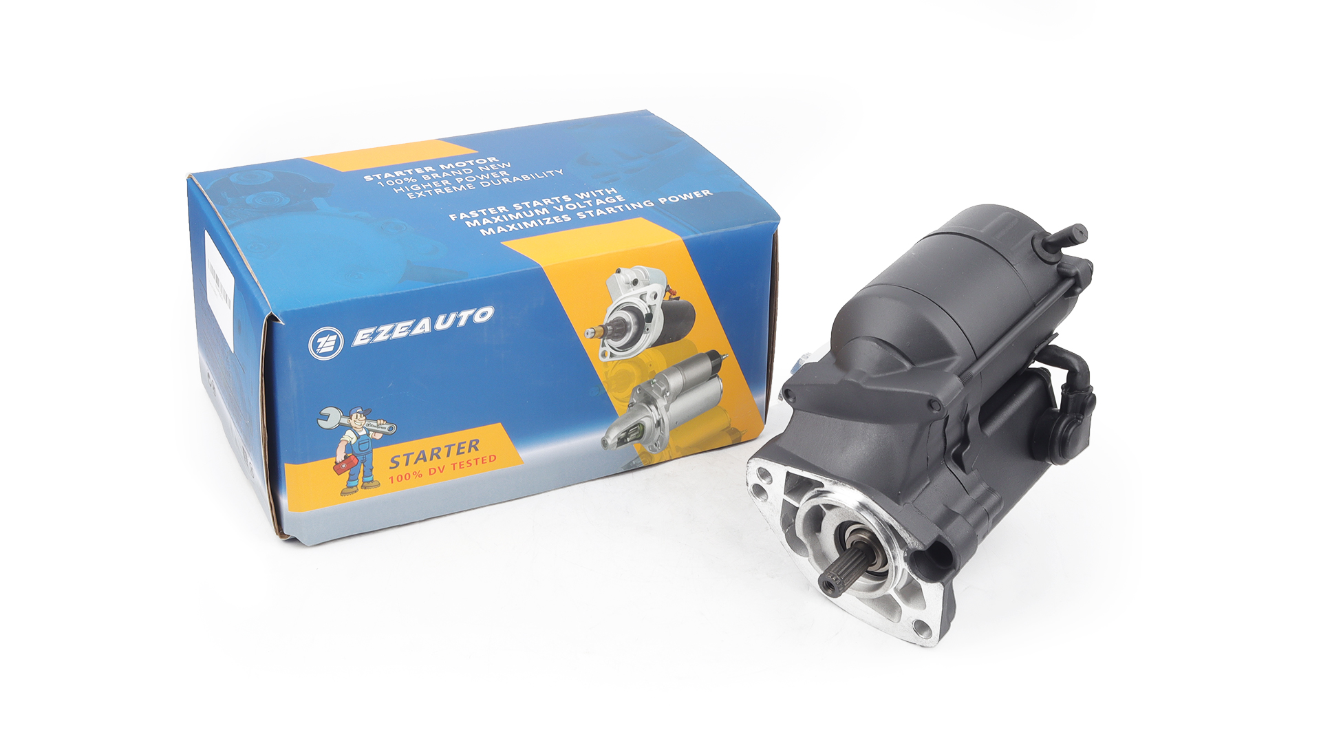 Image of Ezexpreze Harley-Davidson Starter New Replacement for 1993-2006 Road King Heritage Softail Electra Glide Ultra Classic Night Train Fat Boy Dyna Super Wide Glide,1340 1450cc 18199BN 31559-99A