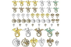 Enchanted Dragon Charms for Magical Jewelry Creations