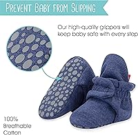 Vista 7 de Zutano - Botines de algodón orgánico para bebé, unisex, con suela antideslizante