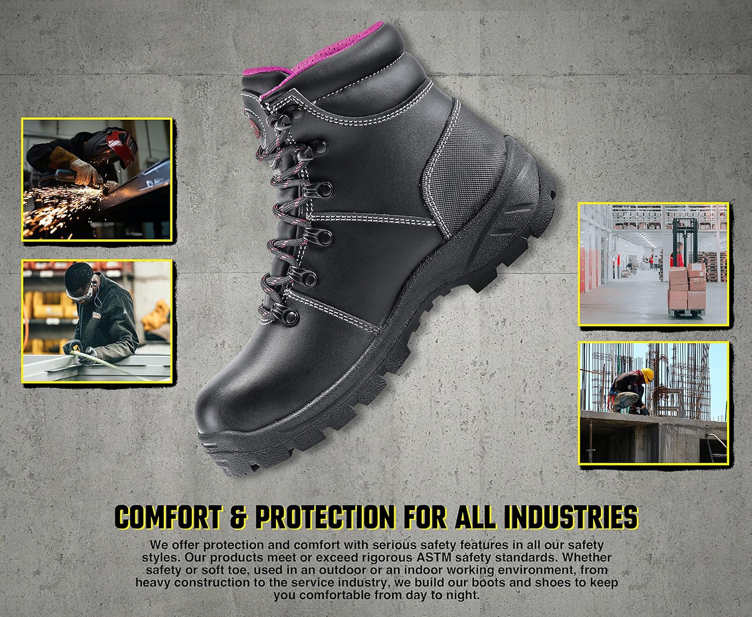 Avenger Work Boots womens Medium - Image 7