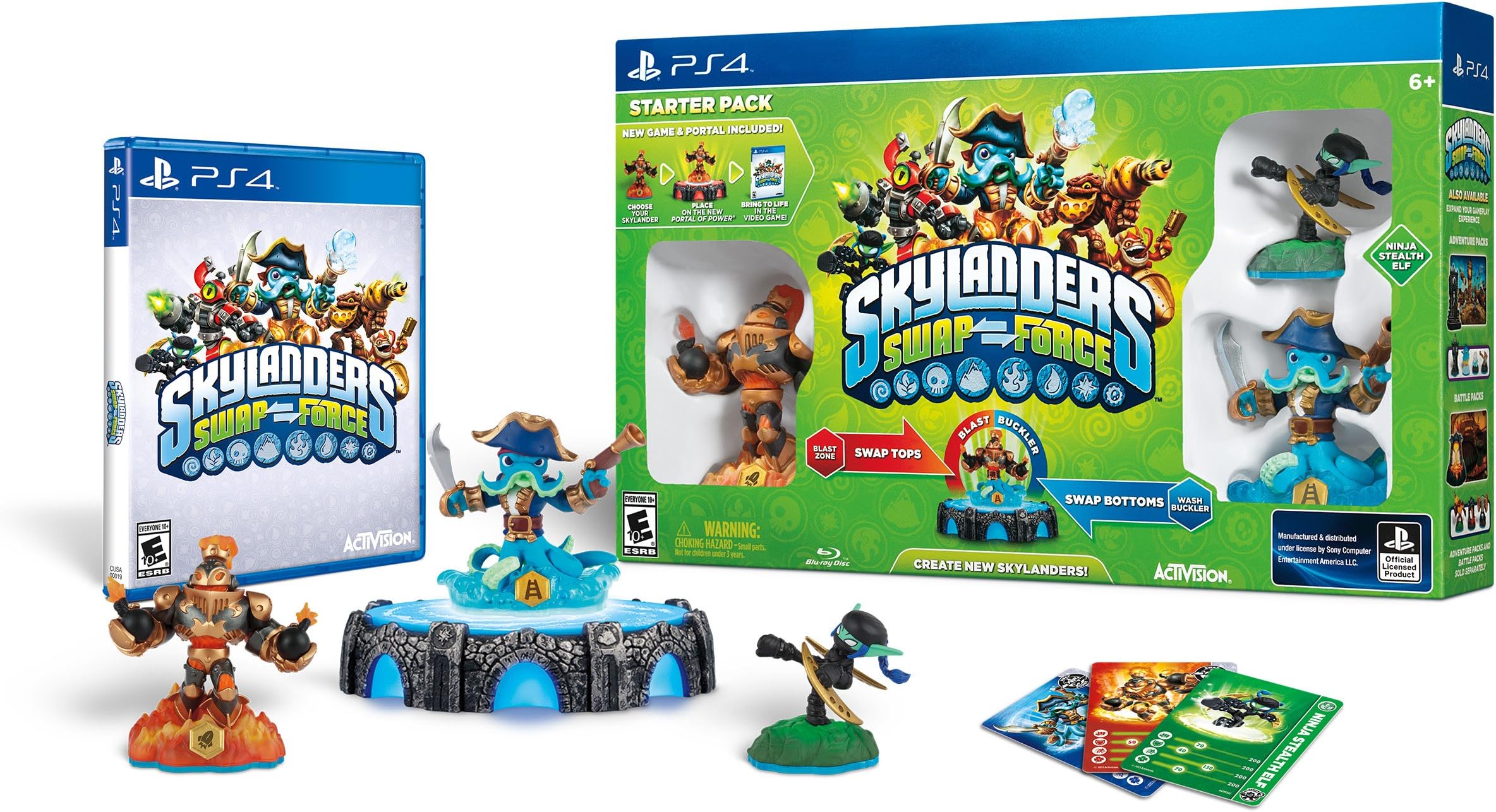 ACTIVISION PS4 SKYLANDERS SWAP FORCE STARTER PACK