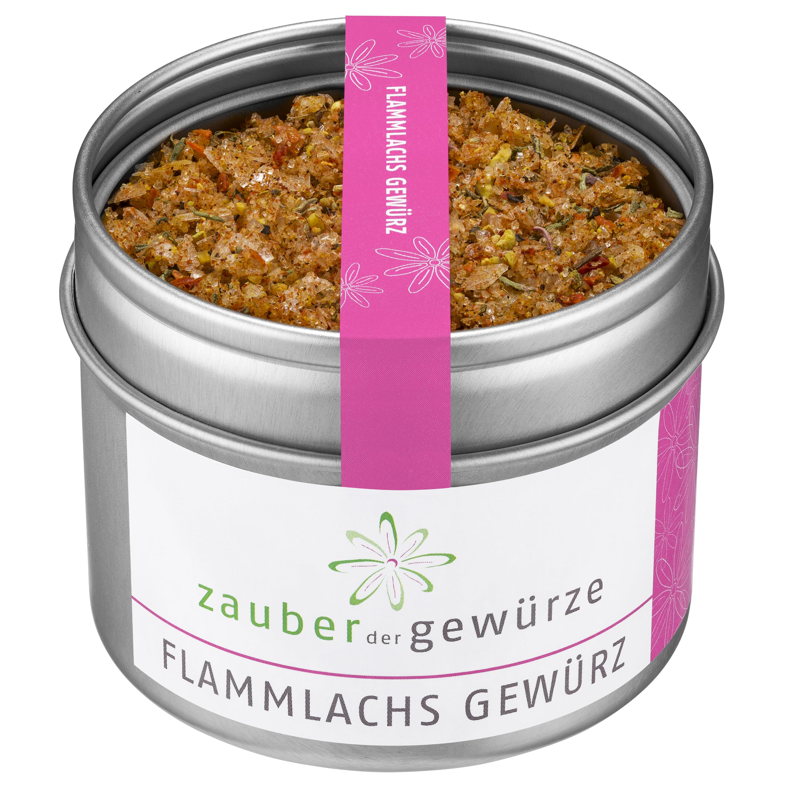 Zauber der Gewürze Flammlachs Gewürz, für Flammlachs, Lachs, Fisch von der Planke oder direkt gegrillt, Premium-Qualität in wiederverschließbarer Aroma-Dose, 70 g