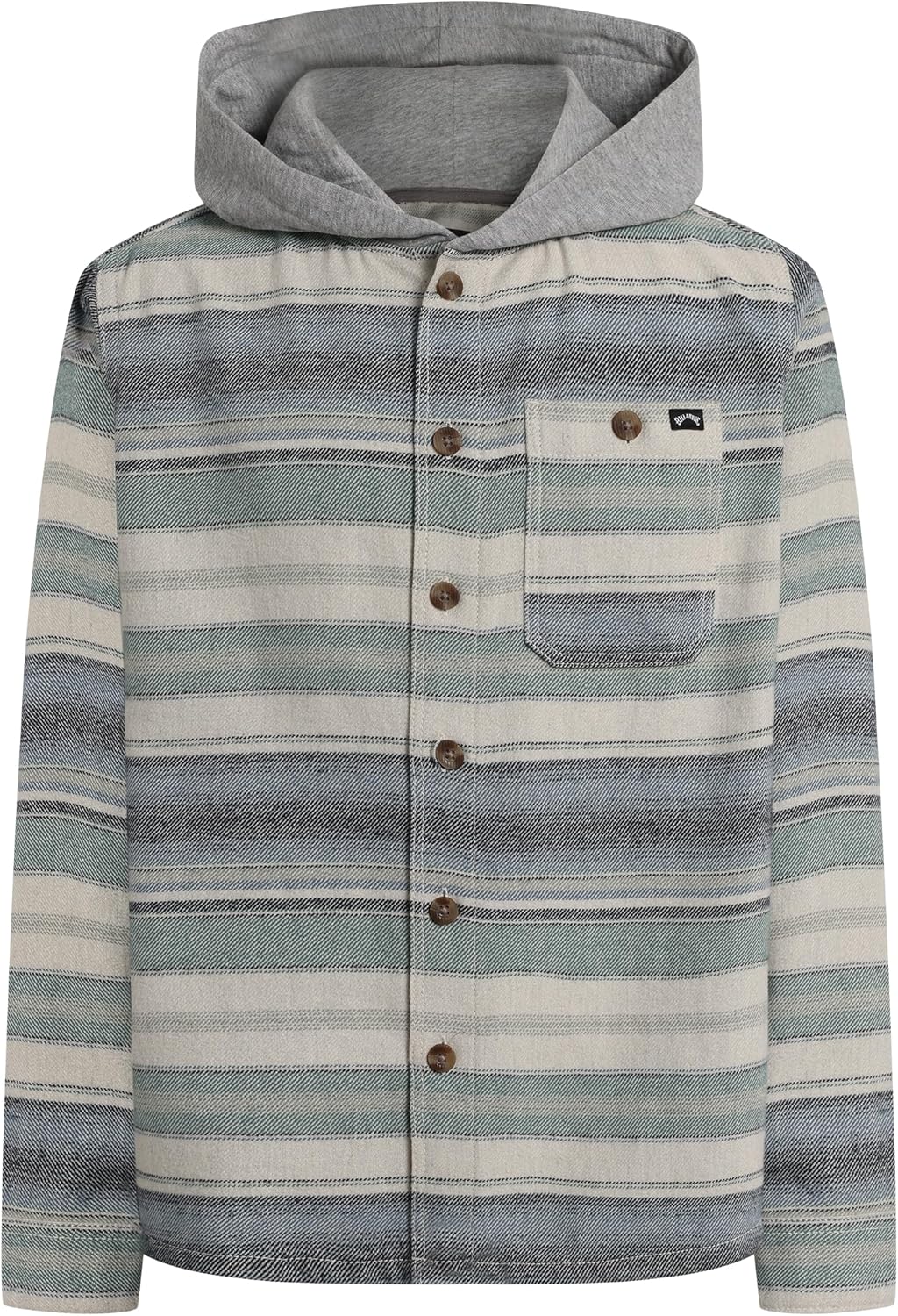 Billabong Boys' Long Sleeve Button-Down Flannel Shirt