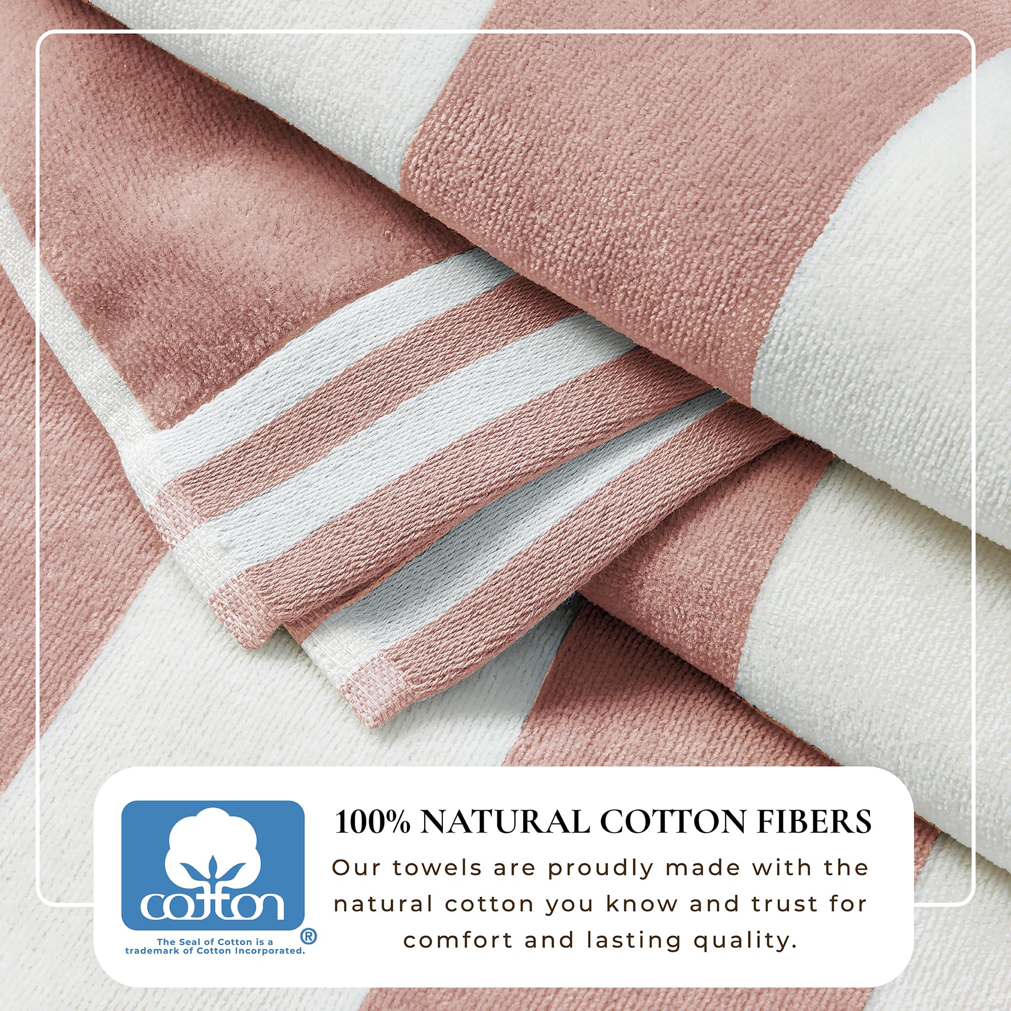 Amazon.com: Great Bay Home 100% Cotton Velour 4 Pack Oversized